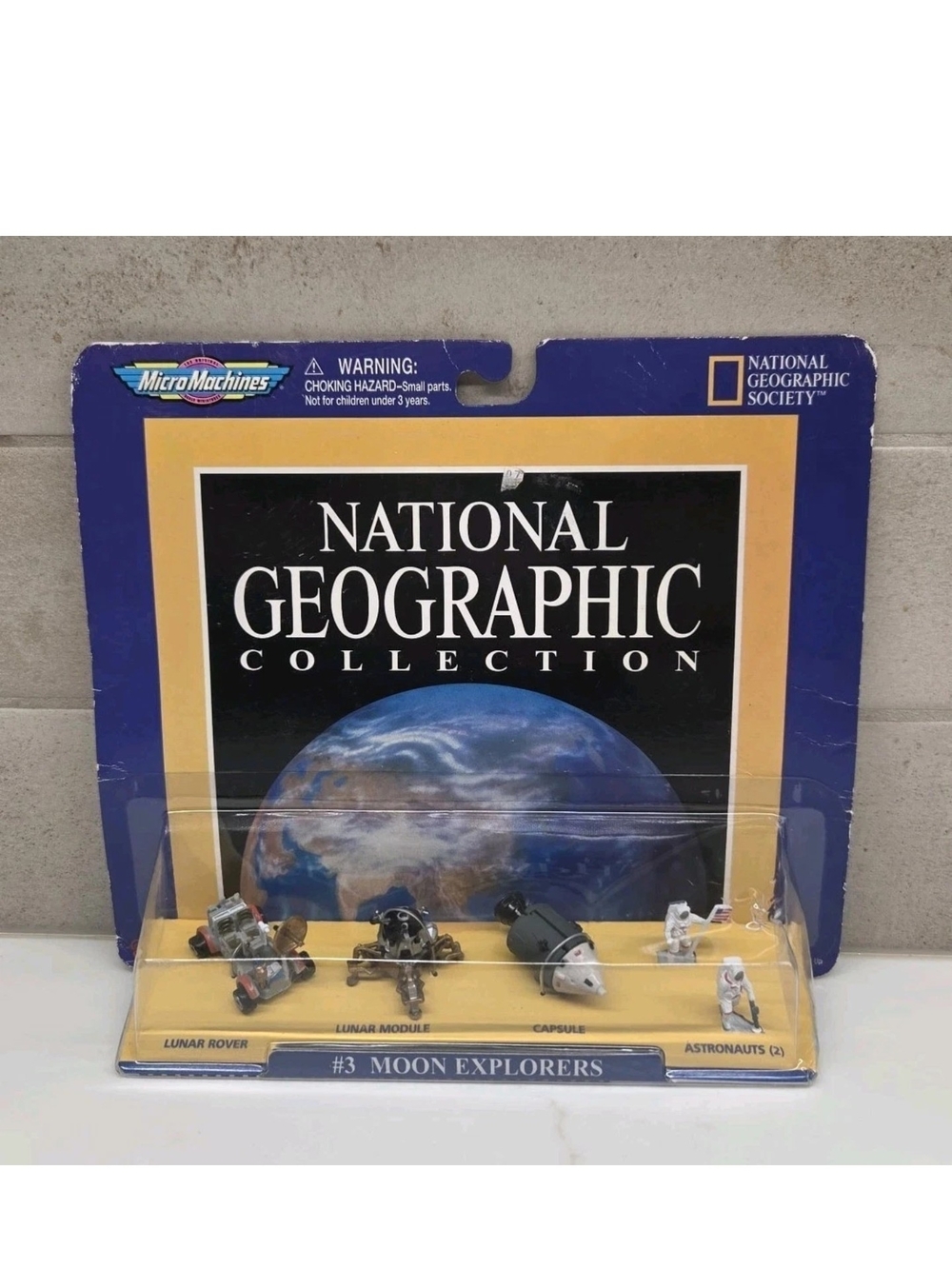 Micro Machines National Geographic Collection #3 Moon Explorers 1997